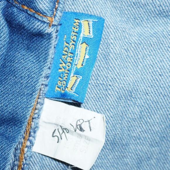 Vintage Tri-Waist Denim Cargo Shorts – Size 40 - Picture 3 of 5